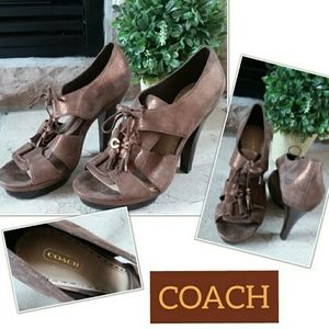 👡COACH Size10B Teagan Shimmer 5" Heels